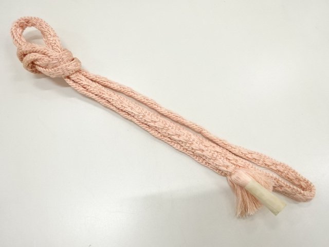JAPANESE KIMONO / UNUSED HAND-TIED OBIJIME